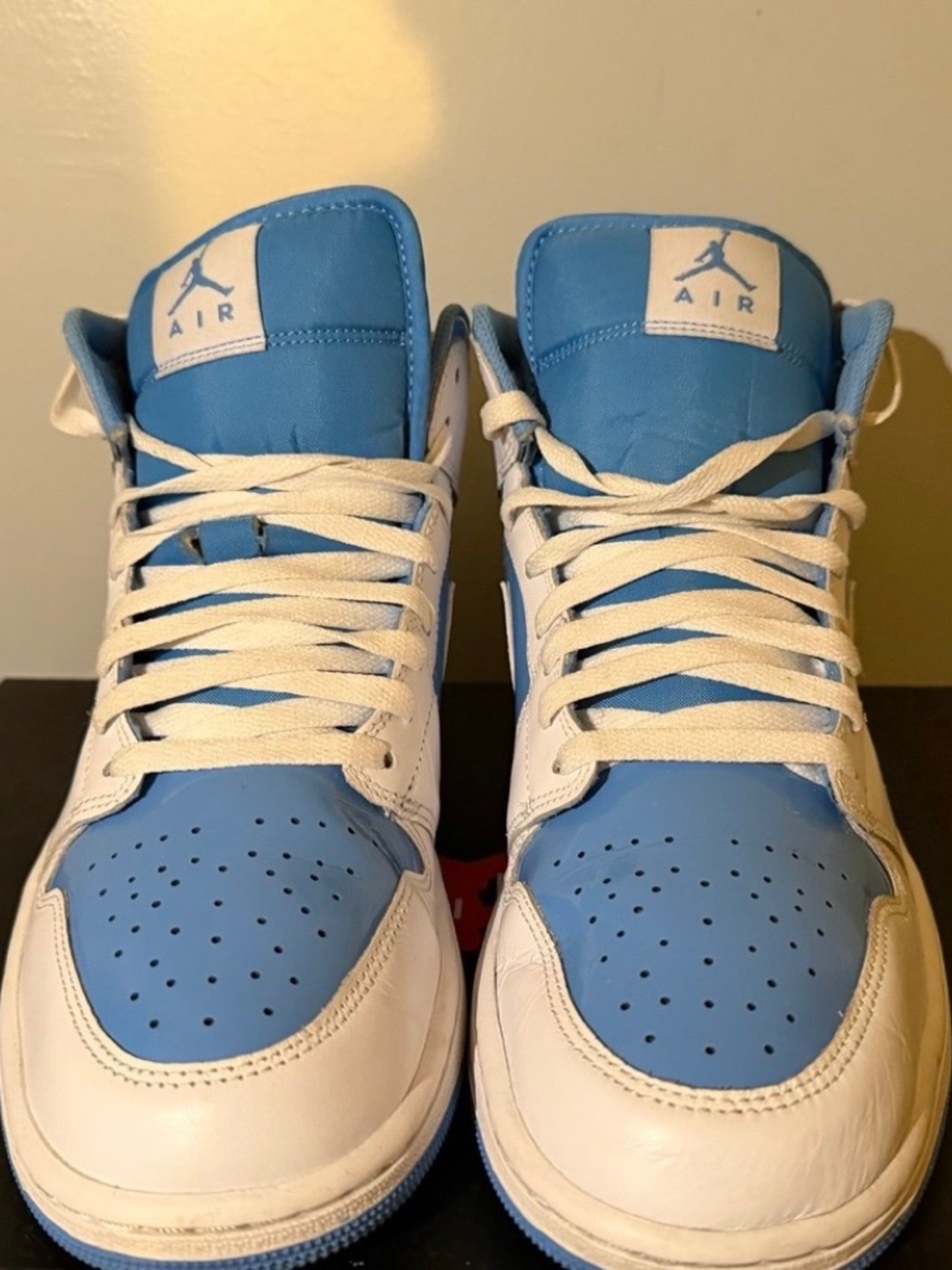 Jordan 1 Mid Light Blue - Picture 3 of 4